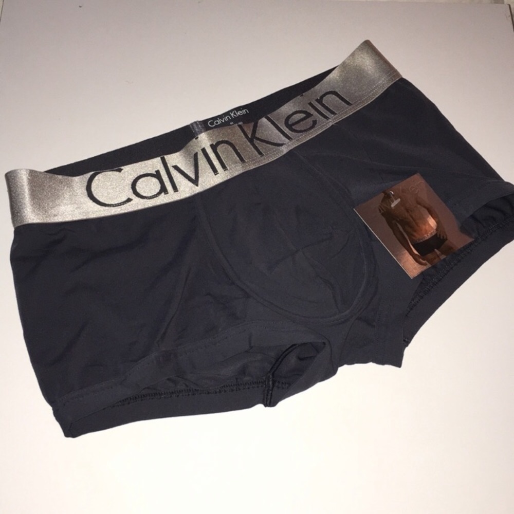 Calvin Klein Steel Microfiber Low Rise Trunk NWT